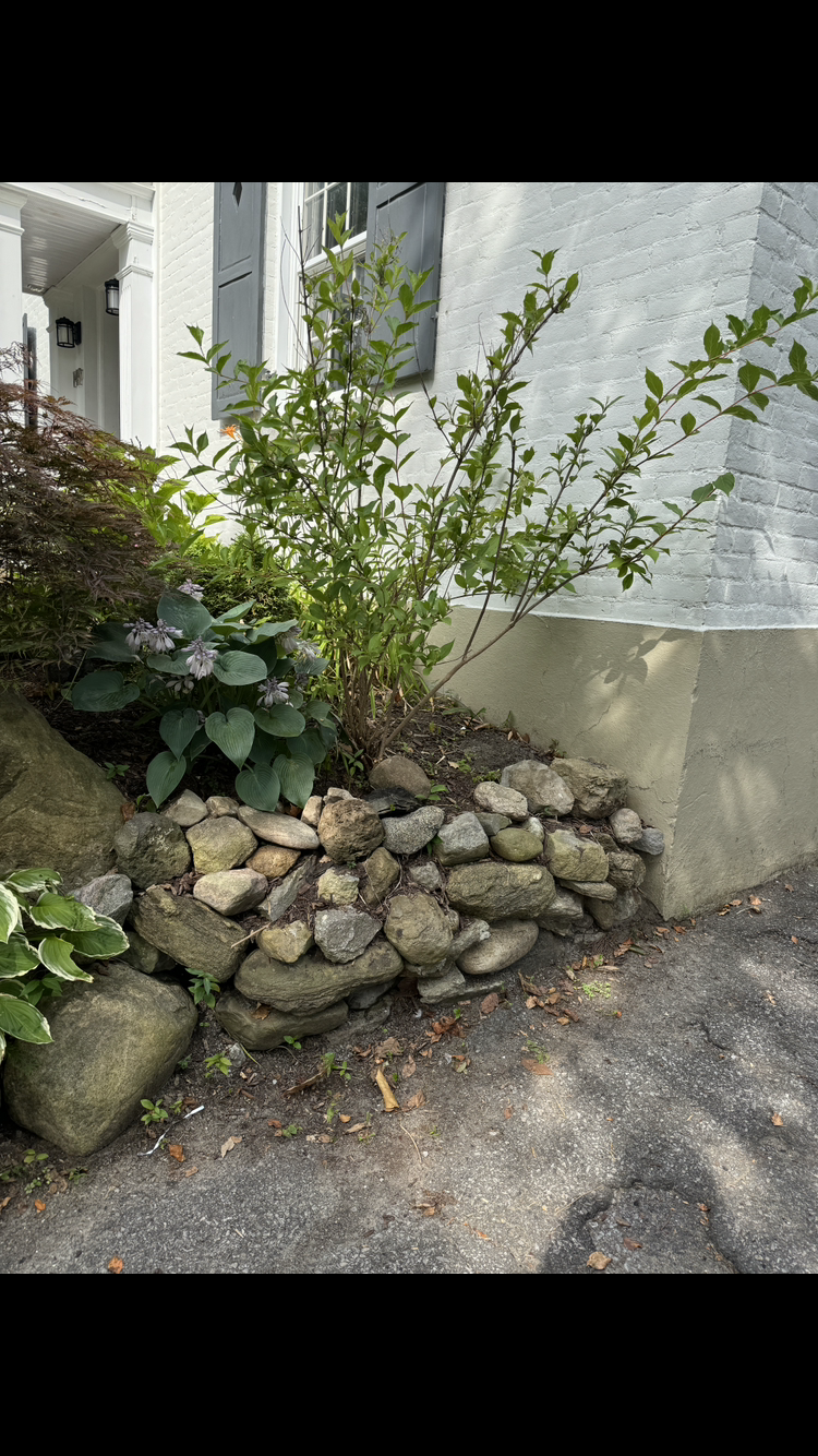 Falling apart garden bed